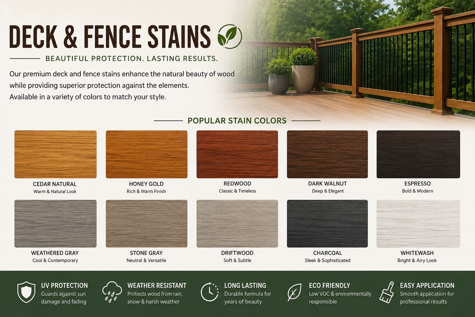 Decks and Fences
